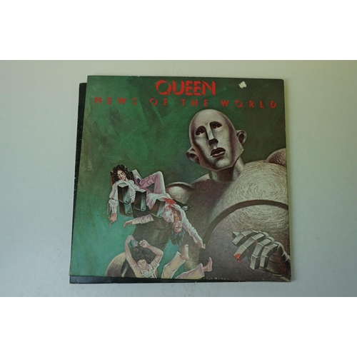 168 - Vinyl - Six Queen LPs to include The Works, Hot Space, The Game, Jazz, News of the World and A Day a... 