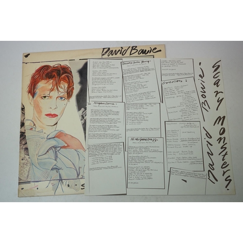 18 - Vinyl - David Bowie 5 LP's to include Space Oddity (LSP 4813) RCA orange label, no inner lyric sheet... 