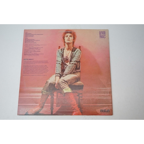 18 - Vinyl - David Bowie 5 LP's to include Space Oddity (LSP 4813) RCA orange label, no inner lyric sheet... 