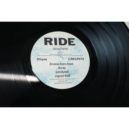 25 - Vinyl - Ride Nowhere LP on Creation CRELP074, with original inner, vinyl ex/near mint appearing unpl... 