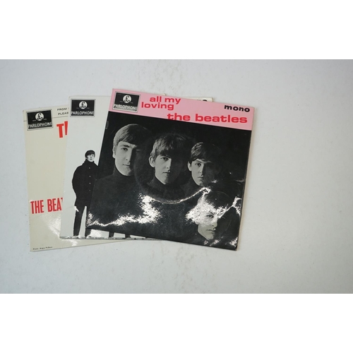 32 - Vinyl - The Beatles 5 EP's to include The Beatles Hits (GEP 8880), Twist & Shout (GEP 8882), No 1 (G... 