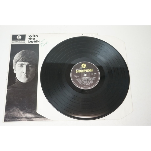 11 - Vinyl - 11 The Beatles LPs, to include White Album, With The Beatles, A Hard Days NIght, Revolver, F... 