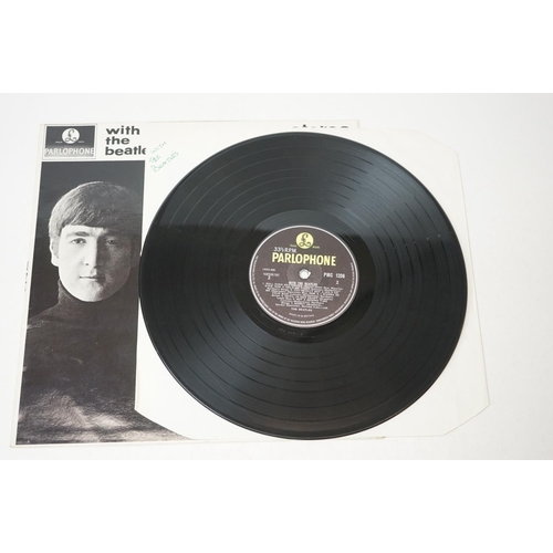 11 - Vinyl - 11 The Beatles LPs, to include White Album, With The Beatles, A Hard Days NIght, Revolver, F... 