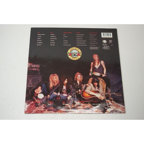 9 - Vinyl - Guns N Roses Appetite For Destruction (UK: WX 125 924 148-1) original withdrawn cover, limit... 