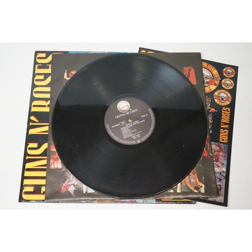 9 - Vinyl - Guns N Roses Appetite For Destruction (UK: WX 125 924 148-1) original withdrawn cover, limit... 