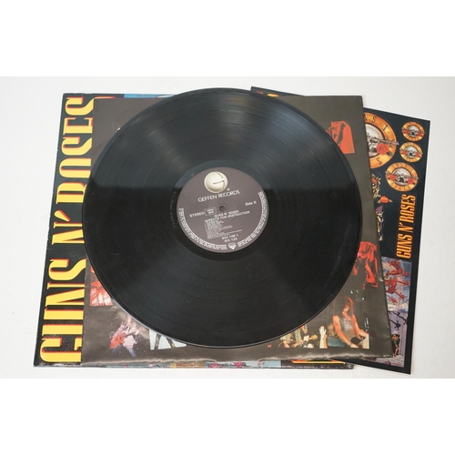 9 - Vinyl - Guns N Roses Appetite For Destruction (UK: WX 125 924 148-1) original withdrawn cover, limit... 