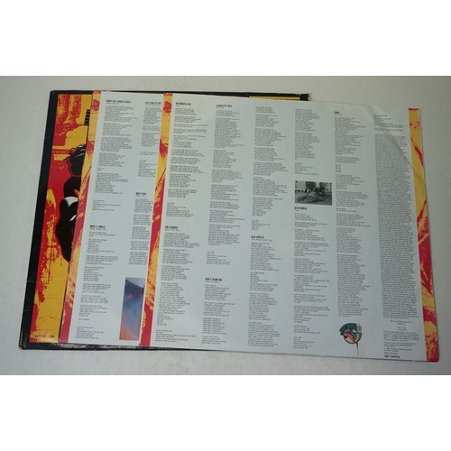 8 - Vinyl - Three Guns n Roses LPs to include Appetite For Destruction with advert insert, and Use Your ... 