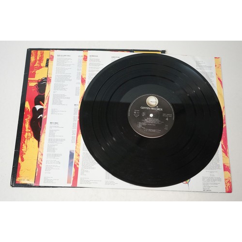 8 - Vinyl - Three Guns n Roses LPs to include Appetite For Destruction with advert insert, and Use Your ... 