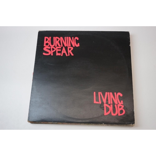 299 - Vinyl - Roots Reggae / Dub 20 Rare 1st pressings albums including Burning Spear ‘Living Dub’ (UK 1st... 