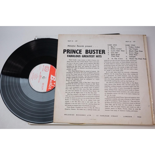 300 - Vinyl - Reggae / Ska / Rocksteady / Dub 4 Rare albums to include Prince Buster ‘Big 5’ (1972, UK 1st... 