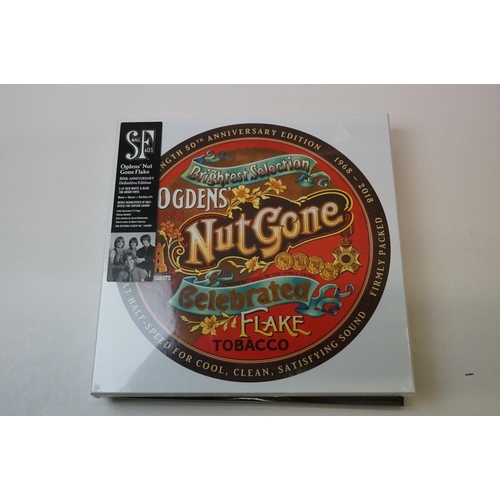 302 - Vinyl - Psych / Mod / Rock  4 sealed recent issues to include The Small Faces ‘Ogdens Nut Gone Flake... 