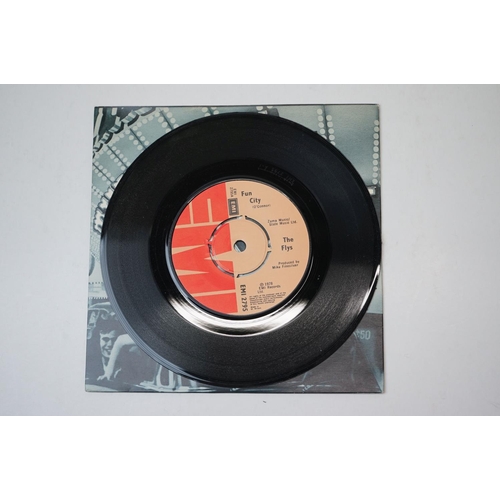 315 - Vinyl - Punk 3 x UK first pressing singles by The Flys including the rare debut 'Bunch Of Five'.  Du... 