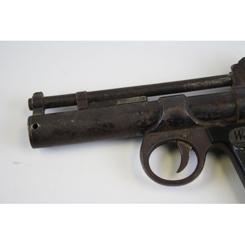 100A - A Vintage Webley Junior Air Pistol By Webley & Scott Birmingham, Cal .177. (A/F).