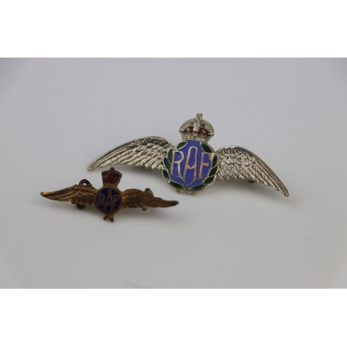 34 - Two World War Two Royal Air Force / R.A.F. Sweetheart Brooches To Include A Silver Example, Both Bro... 