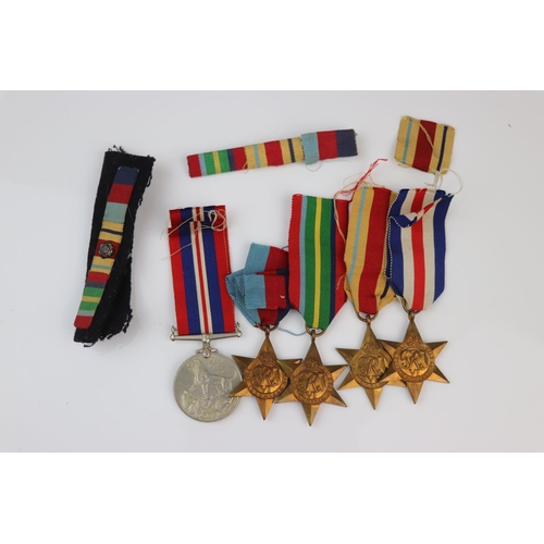 40 - A British World War Two Full Size Medal Group To Include The 1939-45 British War Medal, The 1939-45 ... 