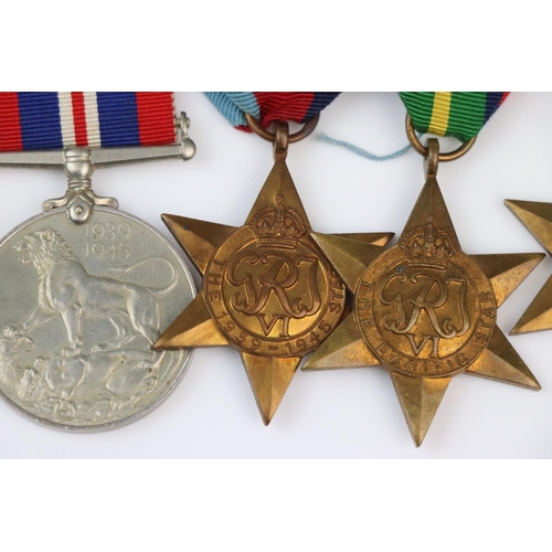 40 - A British World War Two Full Size Medal Group To Include The 1939-45 British War Medal, The 1939-45 ... 