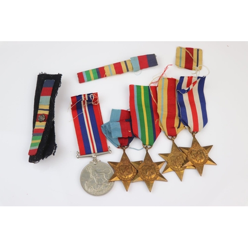 40 - A British World War Two Full Size Medal Group To Include The 1939-45 British War Medal, The 1939-45 ... 