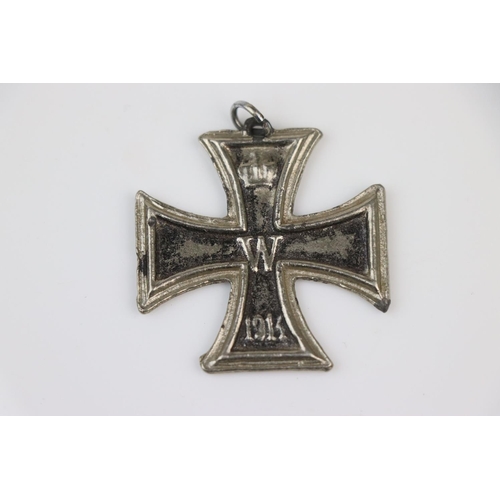 48 - A World War One German Full Size Imperial 2nd Class Iron Cross Award Medal.