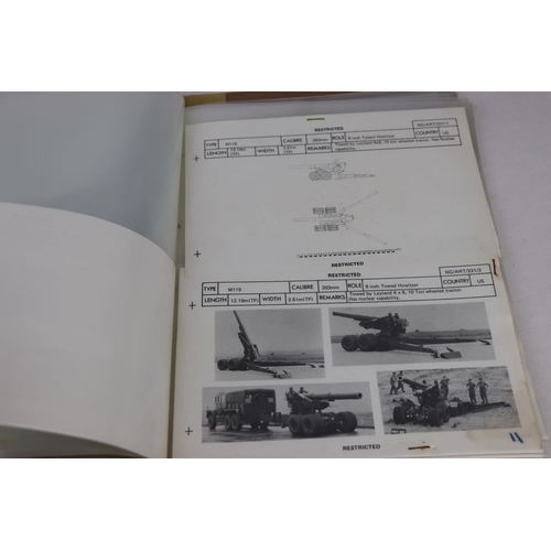 57 - A Military NATO Pact Military Equipment Artillery And Missiles Book Ref.F.5144