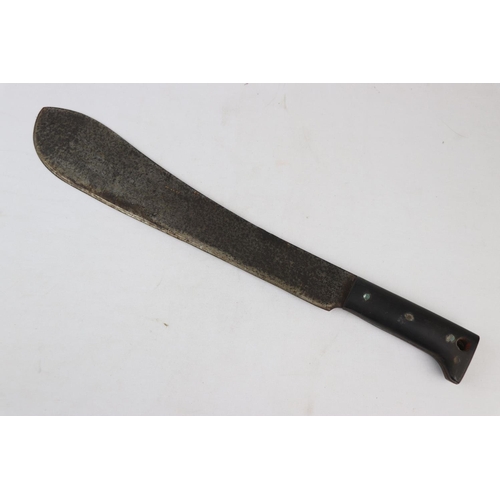 68 - A United Stated Military Issued World War Two Machete Knife, Marked To The Blade Legitimus Collins &... 