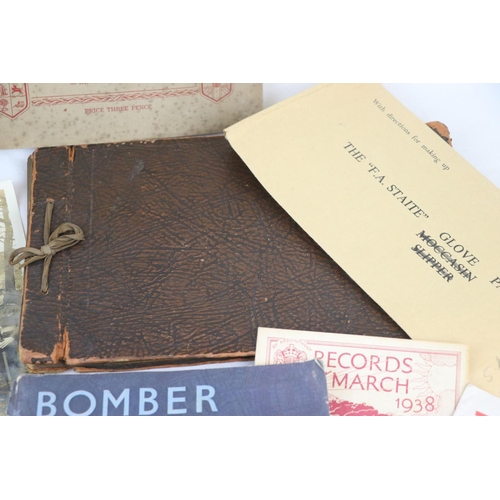 75 - A Collection Of Ephemera To Include Military Interest, Collection Include Two Photograph Albums With... 