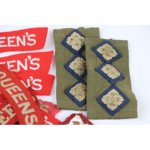 98 - A Large Collection Of Mainly World War Two Era British Military Cloth Badges To Include Regimental S... 