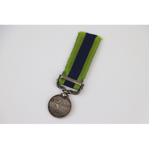 110 - A British King George V North West Frontier Afghanistan 1919 Miniature Medal With Original Ribbon.