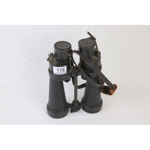 118 - A Pair Of British Military Issued Barr & Stroud CF41 x7 Binoculars, Serial No.60661, Marked With The... 