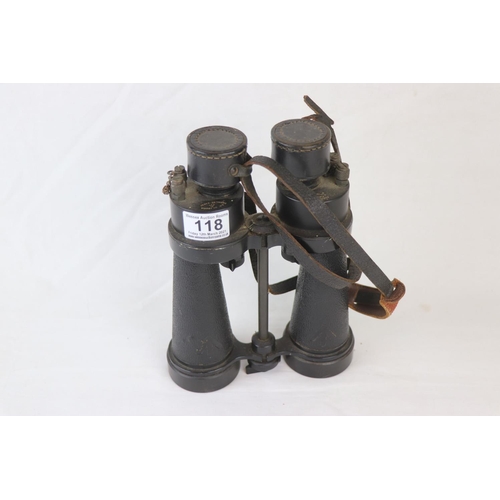 118 - A Pair Of British Military Issued Barr & Stroud CF41 x7 Binoculars, Serial No.60661, Marked With The... 