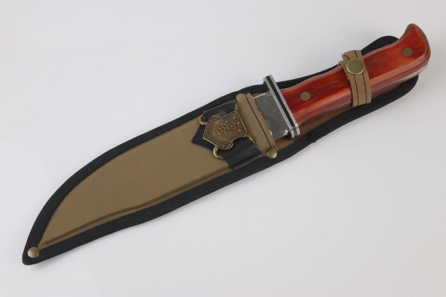 A Modern Reproduction Eighth Air Force Knife With Tramontina Blade Total Length Is Approx 29cm With