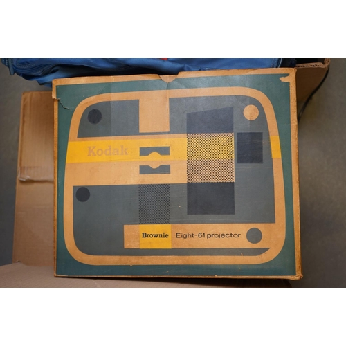 156 - Large Collection of Cameras and Equipment including many boxed cameras, camcorders, Kodak Print Film... 