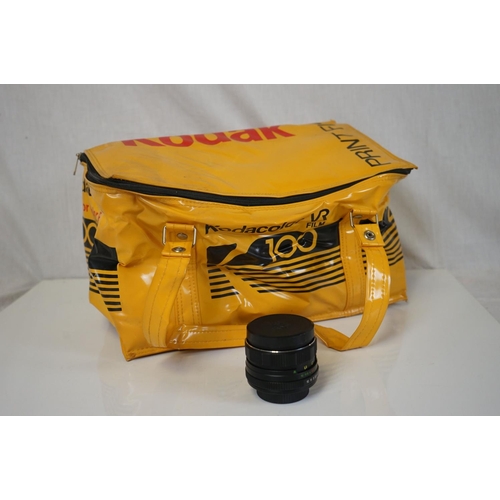 156 - Large Collection of Cameras and Equipment including many boxed cameras, camcorders, Kodak Print Film... 