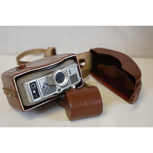 156 - Large Collection of Cameras and Equipment including many boxed cameras, camcorders, Kodak Print Film... 