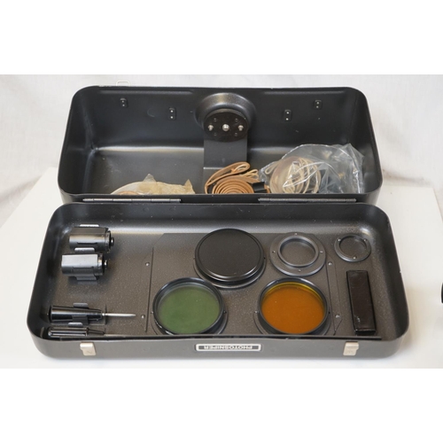 156 - Large Collection of Cameras and Equipment including many boxed cameras, camcorders, Kodak Print Film... 