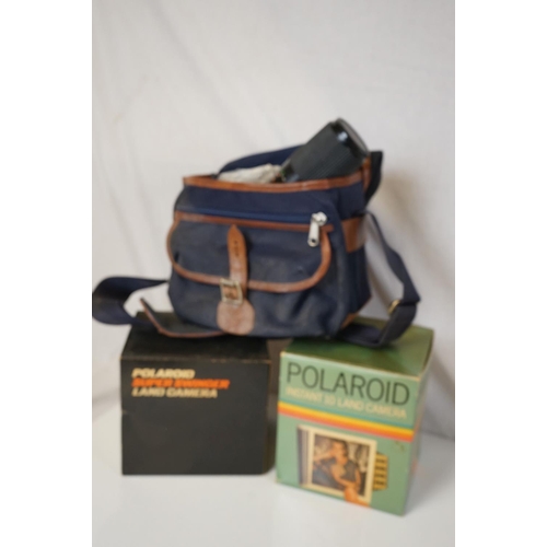 156 - Large Collection of Cameras and Equipment including many boxed cameras, camcorders, Kodak Print Film... 