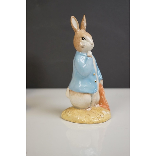 164 - Collection of Seven Beswick Ware Beatrix Potter Figures, limited edition by Royal Doulton including ... 