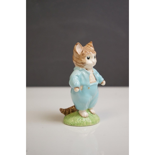 164 - Collection of Seven Beswick Ware Beatrix Potter Figures, limited edition by Royal Doulton including ... 