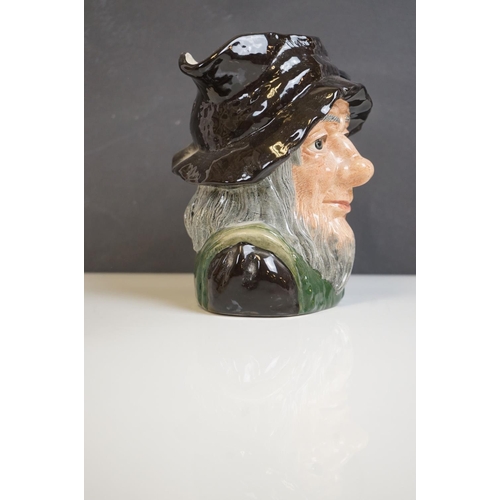 167 - Three Large Royal Doulton Character Jugs including Othello, Golfer and Rip Van Winkle