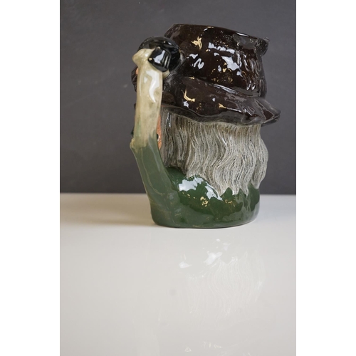 167 - Three Large Royal Doulton Character Jugs including Othello, Golfer and Rip Van Winkle