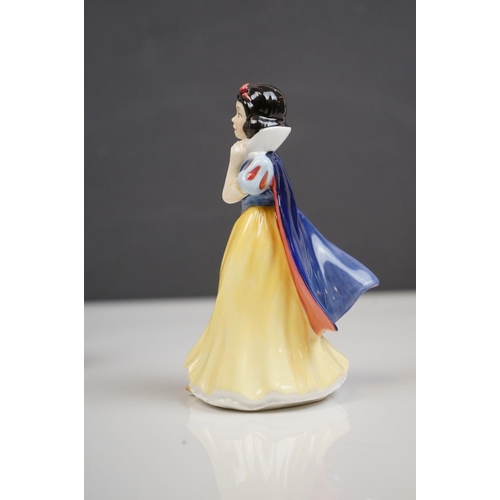 168 - Royal Doulton Set of Snow White and the Seven Dwarfs, model numbers SW9 to SW16, Snow White 15cms hi... 