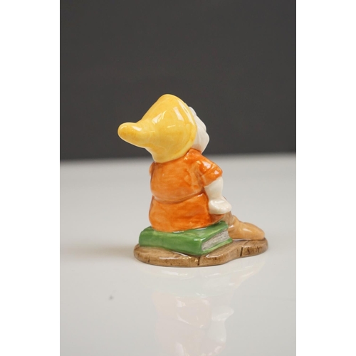 168 - Royal Doulton Set of Snow White and the Seven Dwarfs, model numbers SW9 to SW16, Snow White 15cms hi... 