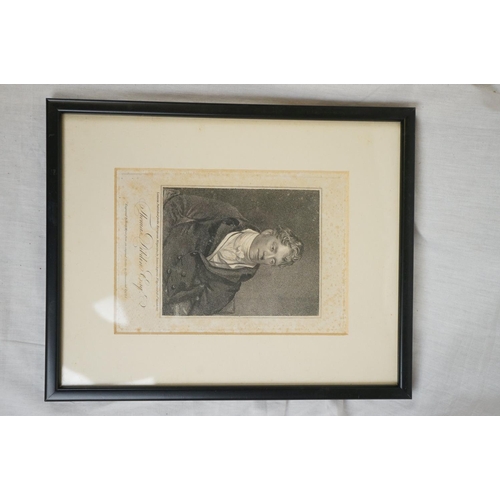 371 - Eleven Framed and Glazed Etchings and Prints