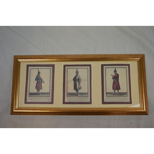 371 - Eleven Framed and Glazed Etchings and Prints