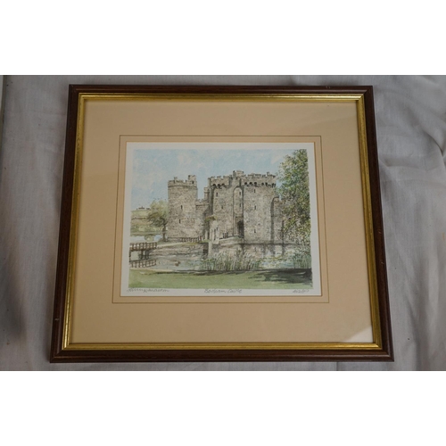 371 - Eleven Framed and Glazed Etchings and Prints