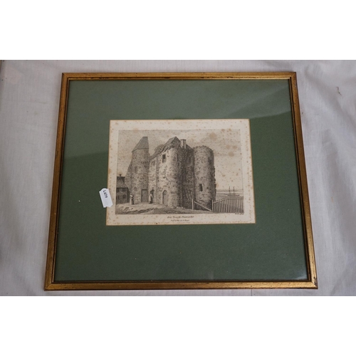 371 - Eleven Framed and Glazed Etchings and Prints