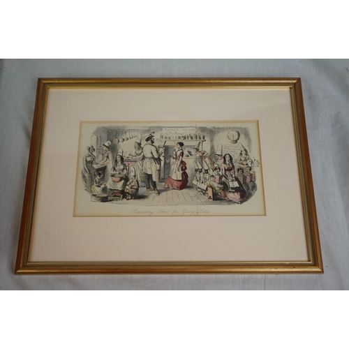 371 - Eleven Framed and Glazed Etchings and Prints