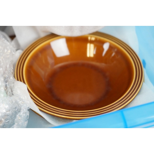 380 - A box of vintage Hornsea pottery