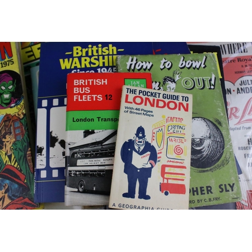 135 - Collection of Children's Comics and Annuals including Beano, Spider-man, Disney, etc