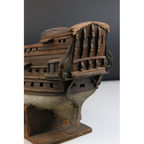 61 - 19th century Copper and Brass Tea Urn with swing ebonised handle, 39cms high