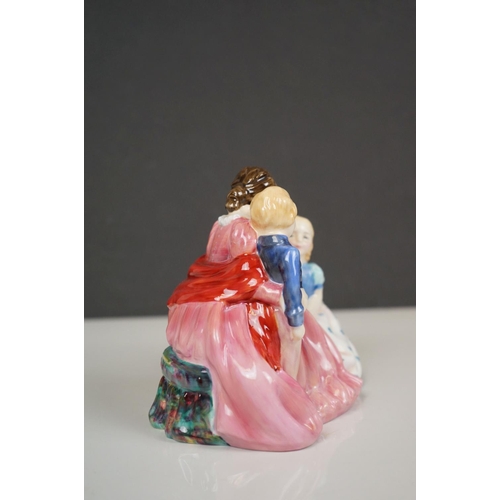 399 - A collection of mixed ceramics to include Royal Doulton figures and Sylvac Pixie vase.